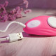 Gender X Under The Radar Remote-Controlled Magnetic Silicone Underwear Vibrator Pink