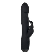 Evolved Bodacious Bunny Rechargeable Silicone Rabbit Vibrator Black