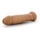 Blush Dr. Skin Silicone Dr. Henry Realistic 9 in. Posable Dildo with Suction Cup Tan (81322) | SlipDix.com
