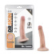 Blush Dr. Skin Silicone Dr. Lucas Realistic 5 in. Posable Dildo with Suction Cup Beige (81334) | SlipDix.com