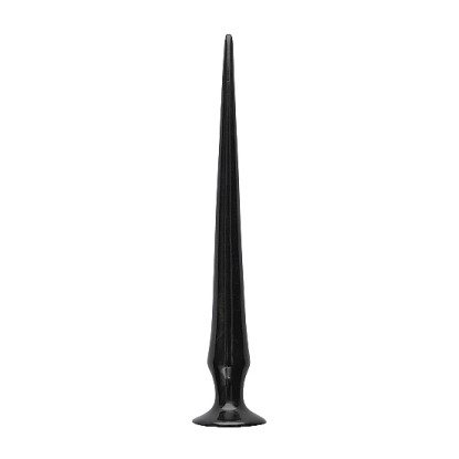 Ouch! Ass 19.5 in. Spike Dildo Black