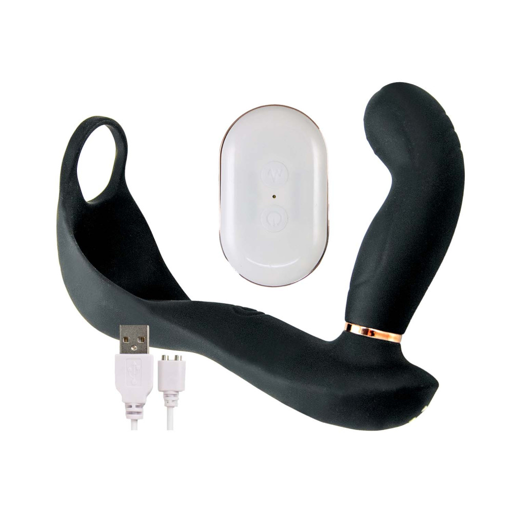 Butts Up P-Spot Prostate Massager Pro Silicone Black