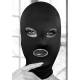 Ouch! Black & White Subversion Mask With Open Mouth And Eye Black (81895) | SlipDix.com