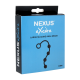 Nexus EXCITE Anal Beads Silicone Large Black