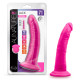 Blush Au Naturel Bold Jack 7 in. Posable Dual Density Dildo with Suction Cup Pink (81964) | SlipDix.com