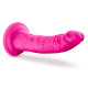 Blush Au Naturel Bold Jack 7 in. Posable Dual Density Dildo with Suction Cup Pink (81964) | SlipDix.com