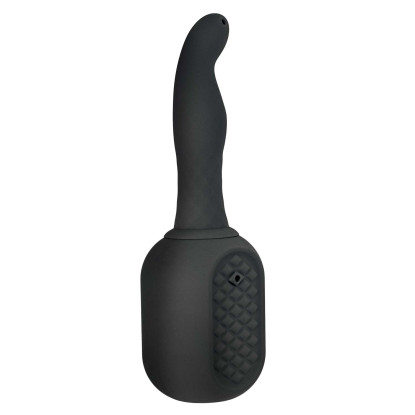 Nasstoys Vibrating Douche Rechargeable Silicone Black