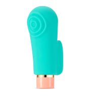 Blush Aria Sensual AF Rechargeable Silicone Mini Vibrator Teal