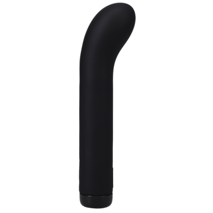 Doc Johnson G-Spot Vibe In A Bag Rechargeable Silicone Vibrator Black