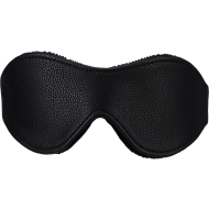 Doc Johnson Blindfold In A Bag Faux Leather Black