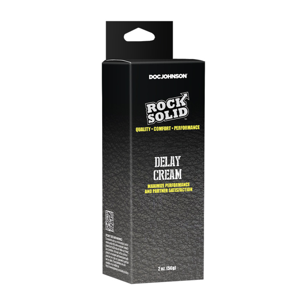 Rock Solid Delay Cream 2 oz. - Box (83248) | SlipDix.com