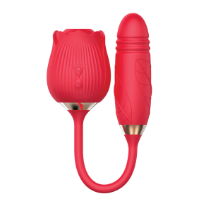Wild Rose Clitoral Suction Thruster Red