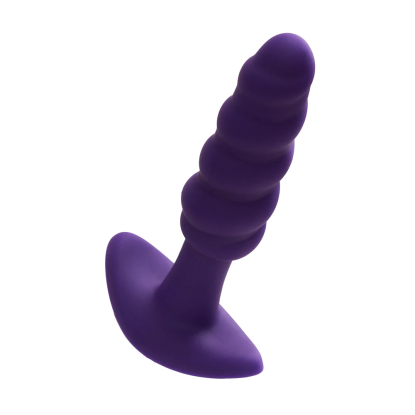 VeDO Twist Rechargeable Silicone Vibrating Anal Plug Purple