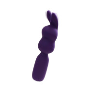 VeDO Hopper Bunny Rechargeable Silicone Mini Wand Vibrator Purple