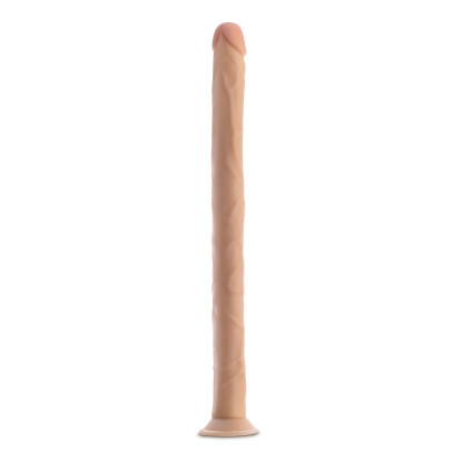 Blush Dr. Skin 19 in. Dildo with Suction Cup Beige