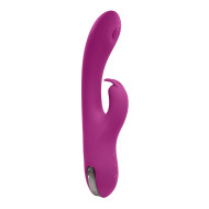 Playboy Thumper Rechargeable Tapping Silicone Dual Stimulation Vibrator Wild Star