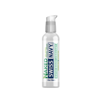 Swiss Navy Naked Water-Based Lubricant 4 oz.