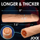 Jock Extra Long Penis Extension Sleeve 1.5 in. Light (87875) | SlipDix.com