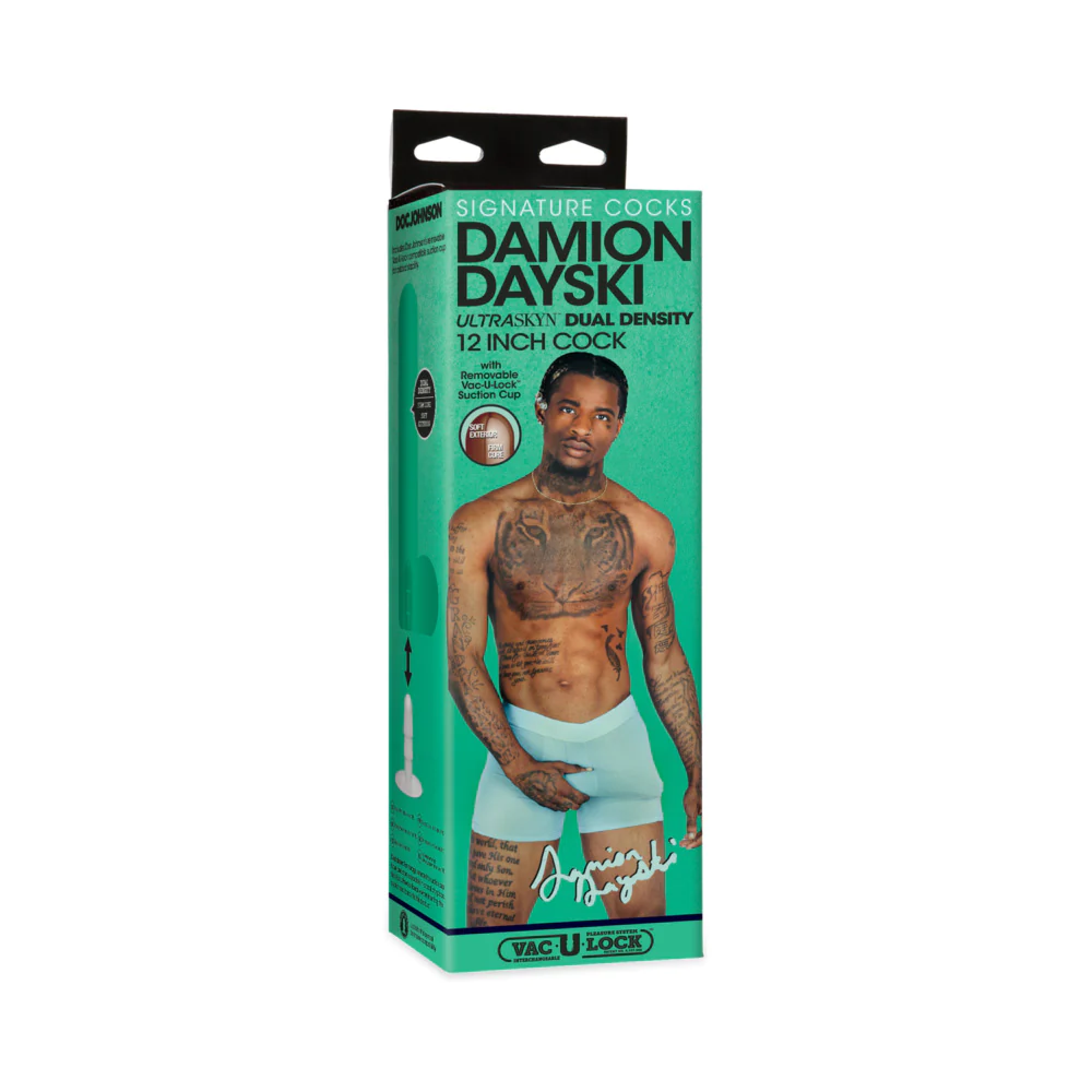 Signature Cocks Damion Dayski 12 Inch Ultraskyn Dildo With 8753