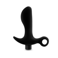 Blush Anal Adventures Platinum Silicone Rechargeable Vibrating Prostate Massager 01 Black