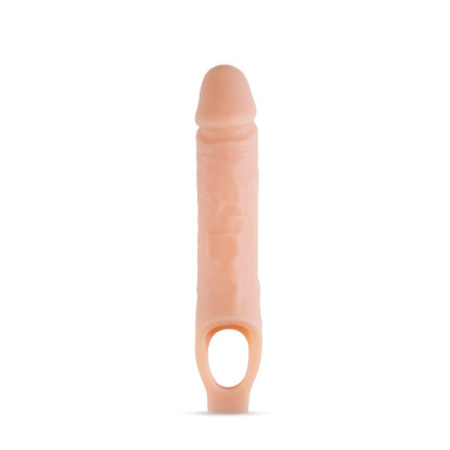 Blush Performance Plus 10 in. Silicone Cock Sheath Penis Extender Sling Beige