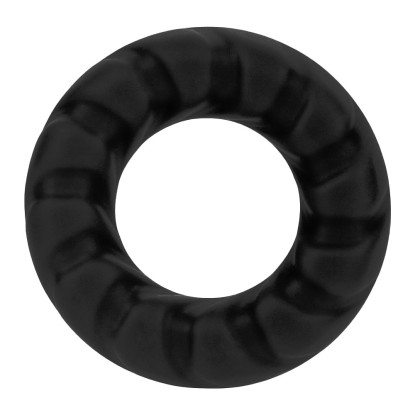 Forto F-25 Liquid Silicone Cockring 23mm Black