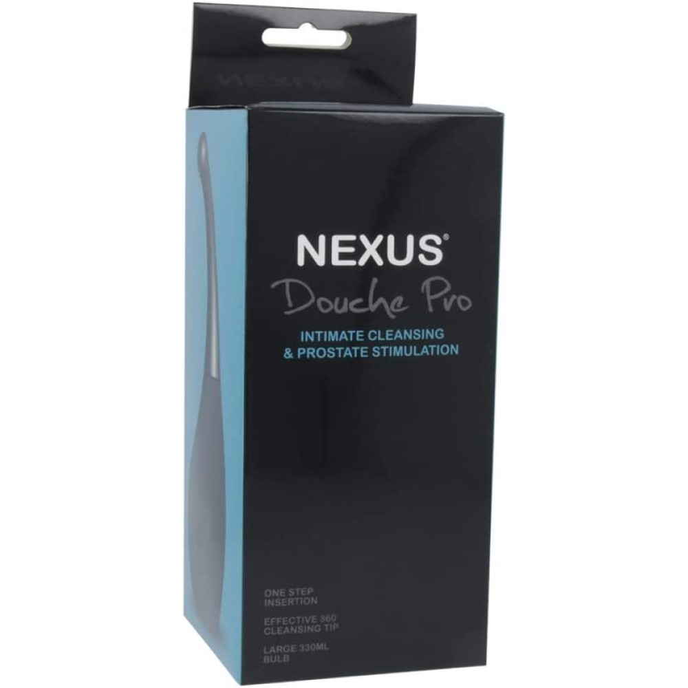 Nexus Douche Pro Prostate Anal Douche Black (81913) | SlipDix.com