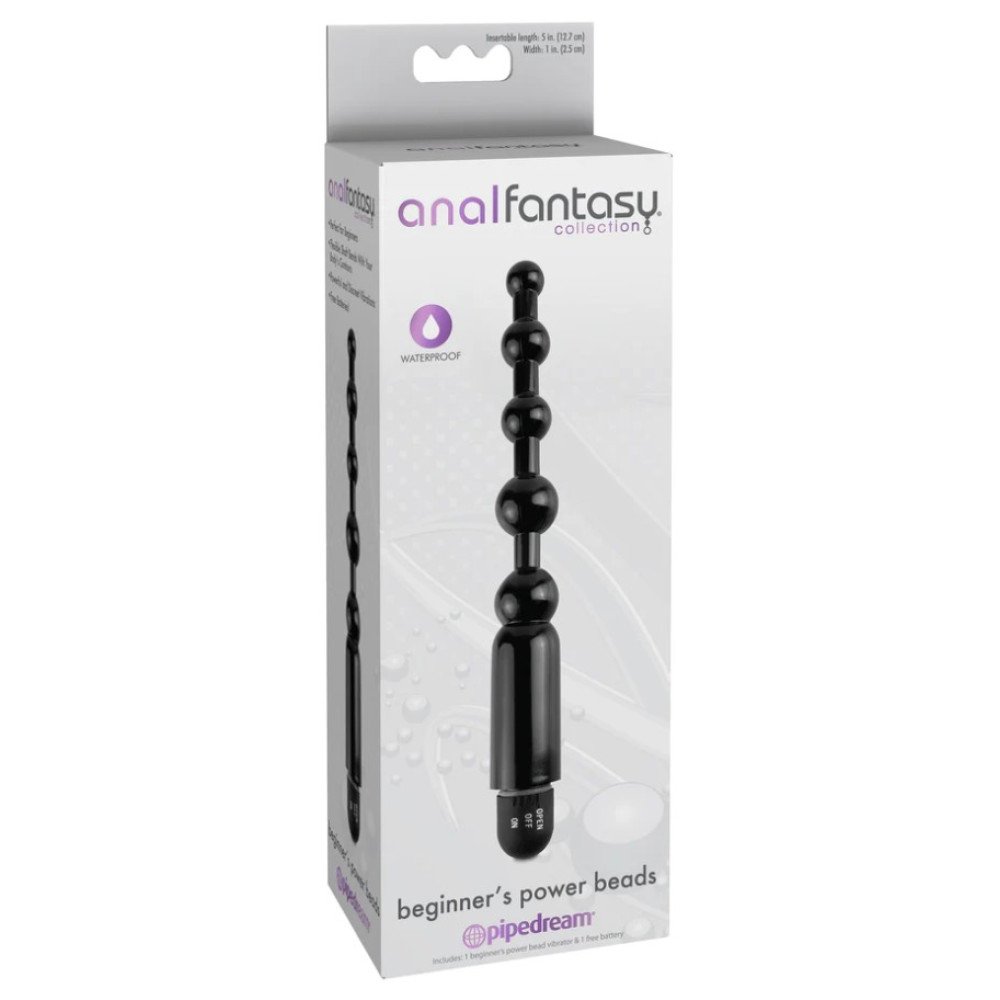 Anal Fantasy Collection Beginners Power Beads (47192) | SlipDix.com
