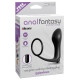 Pipedream Anal Fantasy Collection Silicone Ass-Gasm Vibrating Cockring & Butt Plug Black