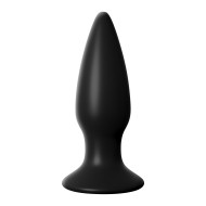 Pipedream Anal Fantasy Elite Collection Small Vibrating Silicone Anal Butt Plug Black