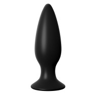 Pipedream Anal Fantasy Elite Collection Large Vibrating Silicone Anal Butt Plug Black