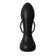 Pipedream Anal Fantasy Elite Collection Rechargeable Ass-Gasm Pro Vibrating Silicone Cockring & Butt Plug Black