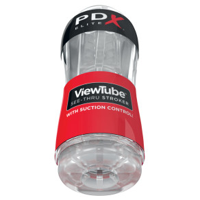 PDX Elite ViewTube See-Thru Stroker Clear