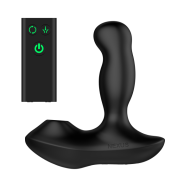 Nexus Revo Air Rotating Prostate Massager With Suction Black